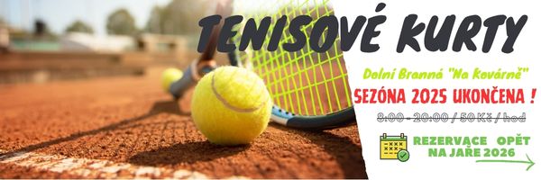 Tenisové kurty Dolní Branná