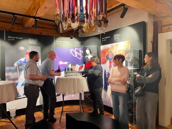 Slavnostní otevření nové expozice Trofeje Bohumila Hanče v Muzeu lyžování 27. 3. 2026